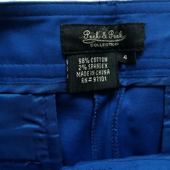 Donated! Size 4 Blue Peck & Peck pants - Picture 5 of 7